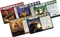 Arkham Horror: El Juego de Cartas – Los Devoradores de Sueños: Expansión de Investigadores cartas