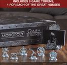 Monopoly: Game of Thrones componenti