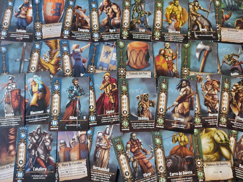 Drums of War: Enclave cartes