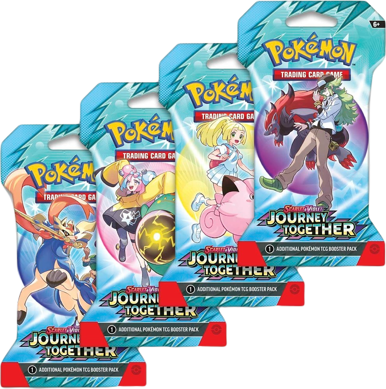 Pokémon TCG: Scarlet & Violet - Journey Together Booster Bundle (6 boosters) cards