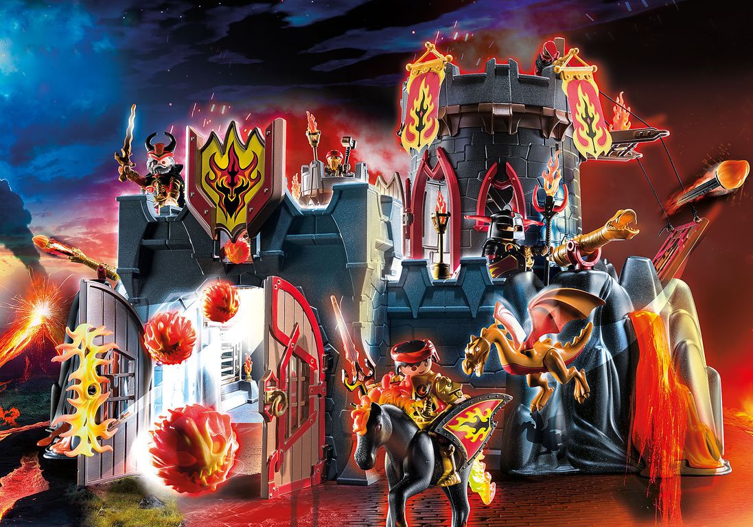 Playmobil® Novelmore Forteresse volcanique des Burnham Raiders