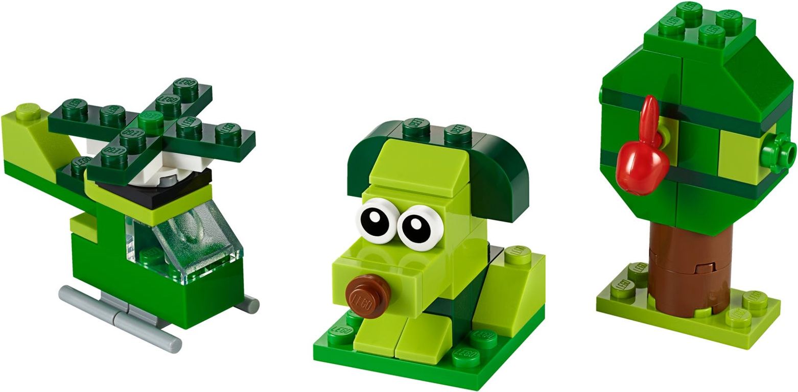 LEGO® Classic Grünes Kreativ-Set komponenten