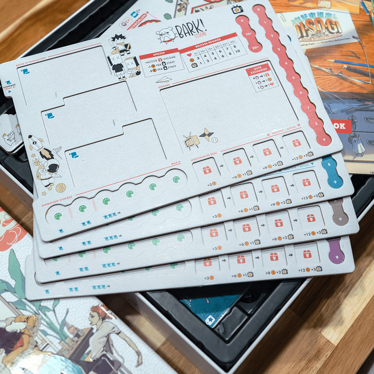 Jisogi: Anime Studio Tycoon tavolo da gioco