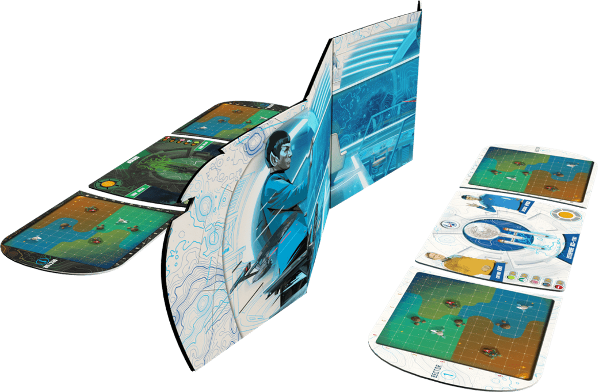 Star Trek: Space Hunt componenten