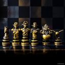 The Legend of Zelda Collector's Chess Set composants