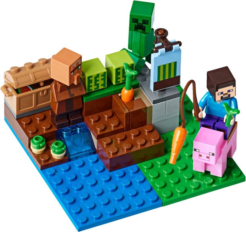 LEGO® Minecraft The Melon Farm components