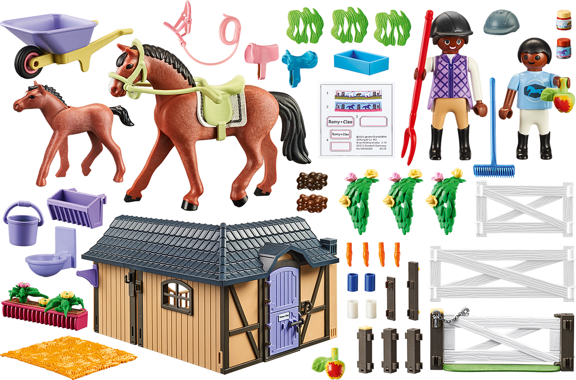 Playmobil® Country Riding Stable components
