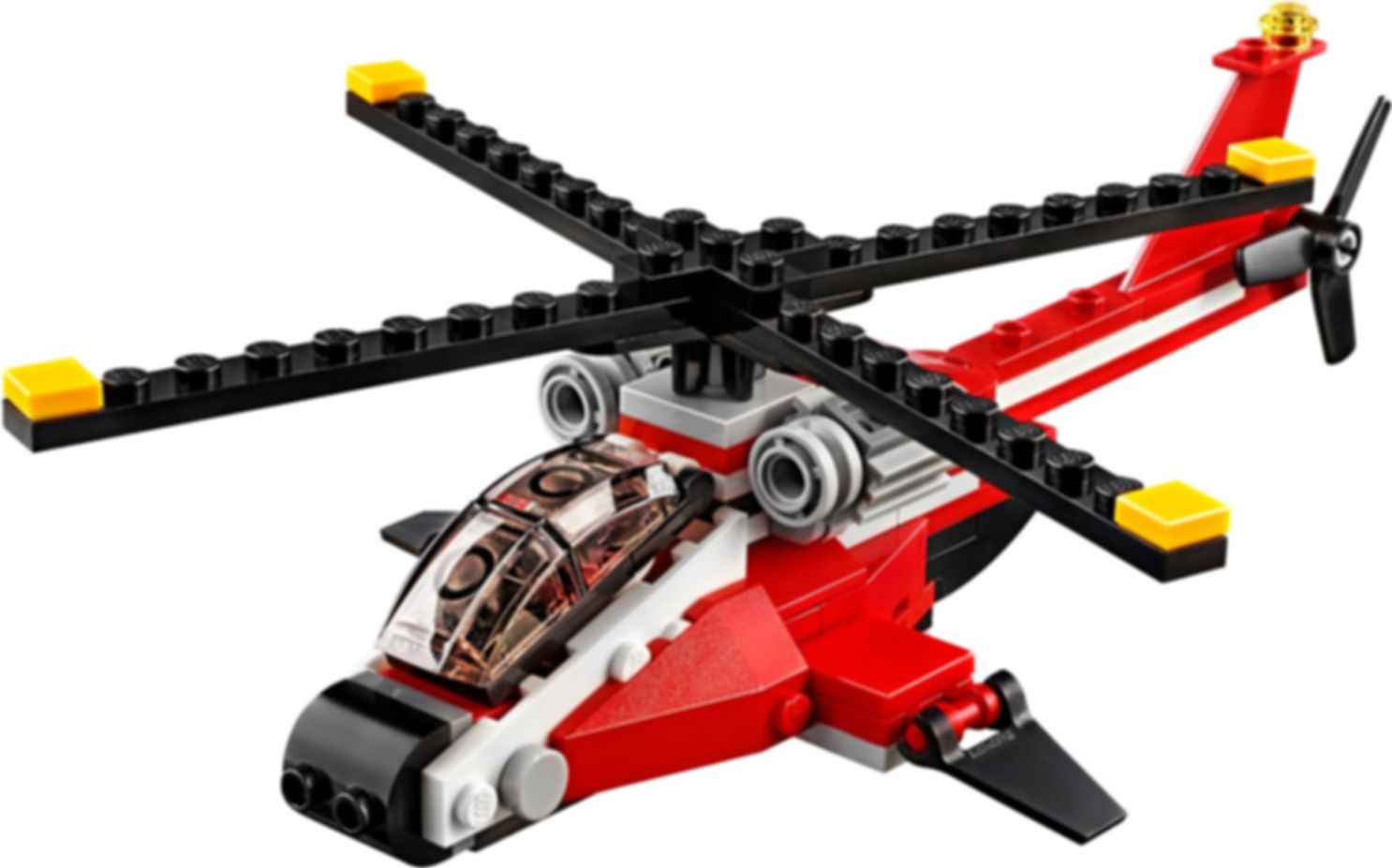 LEGO® Creator L'hélicoptère rouge composants