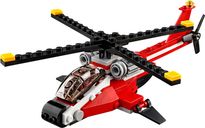 LEGO® Creator L'hélicoptère rouge composants