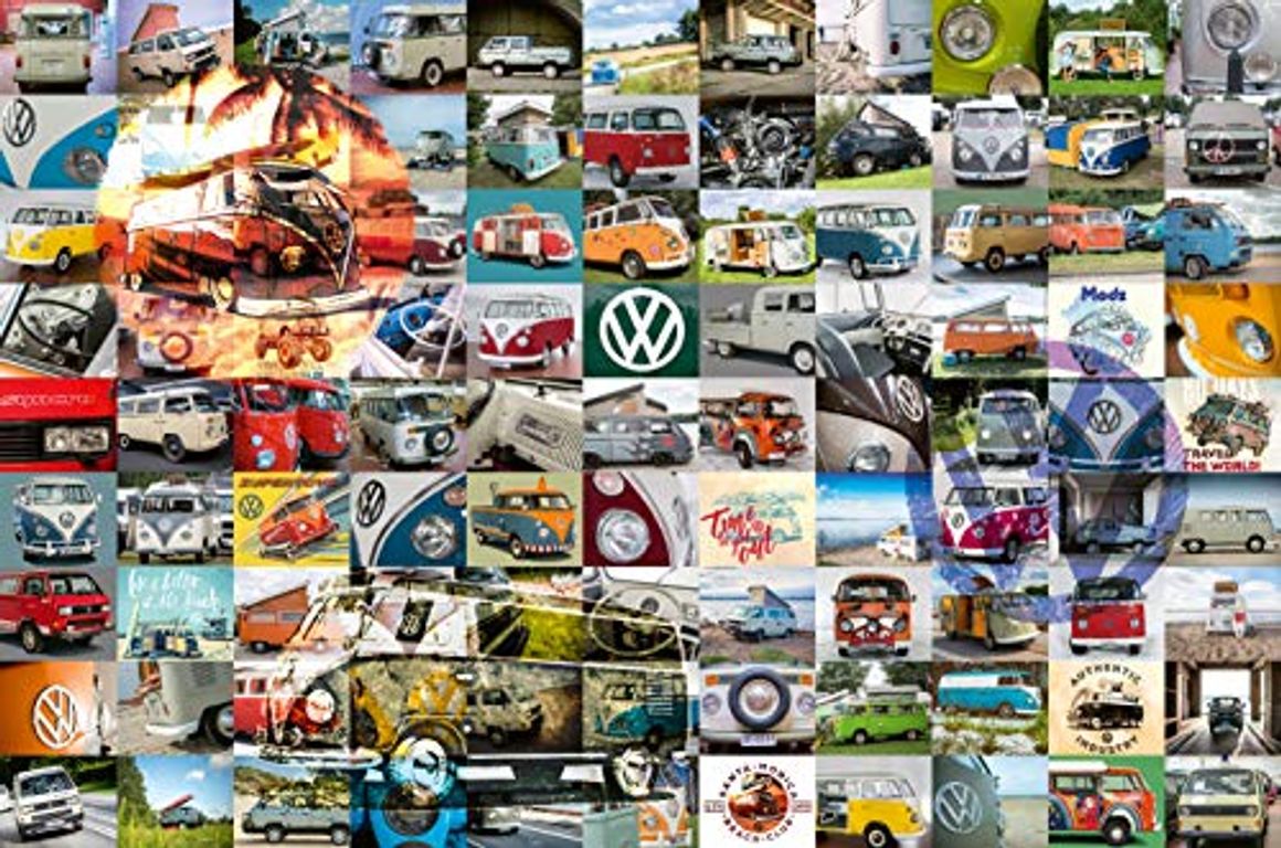 99 Volkswagen VW Campervan Moments