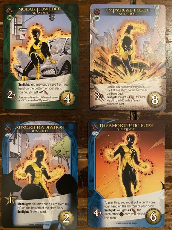 Legendary: A Marvel Deck Building Game – The New Mutants karten