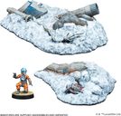 Star Wars: Legion – Crashed X-Wing Battlefield Expansion components