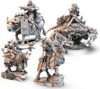 Trained Grail: Kings of Ruin – Mounted Heroes miniatures