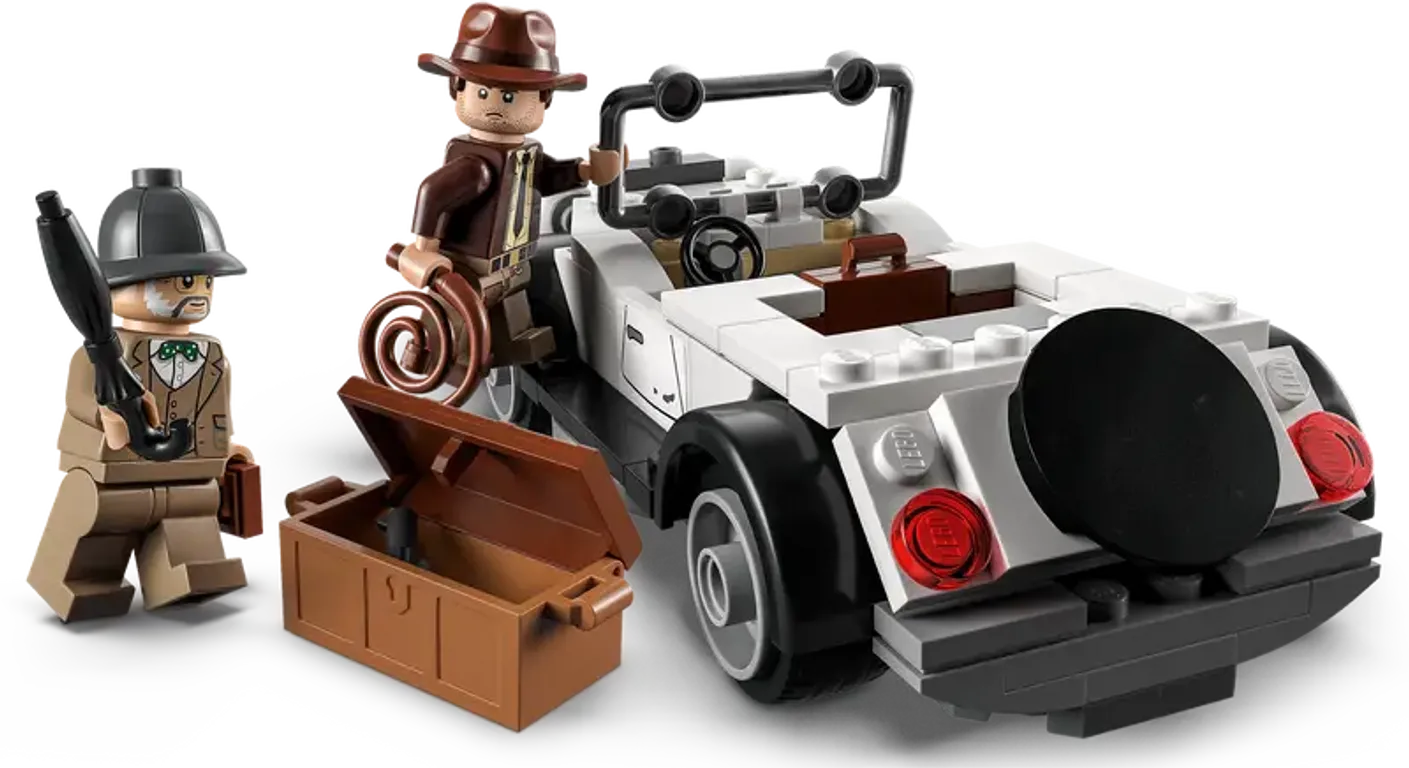 LEGO® Indiana Jones Fighter Plane Chase components