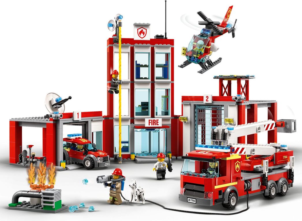 Lego city deals fire station