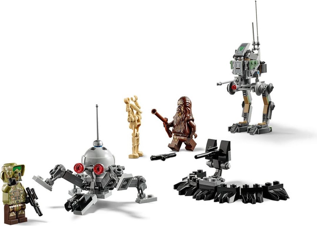 LEGO® Star Wars Clone Scout Walker™ – 20th Anniversary Edition components