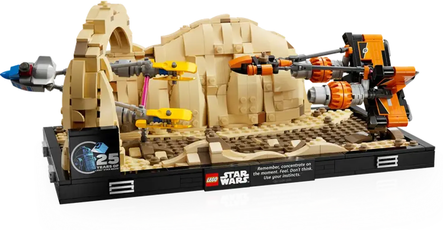 LEGO® Star Wars Mos Espa Podrace™ Diorama componenti
