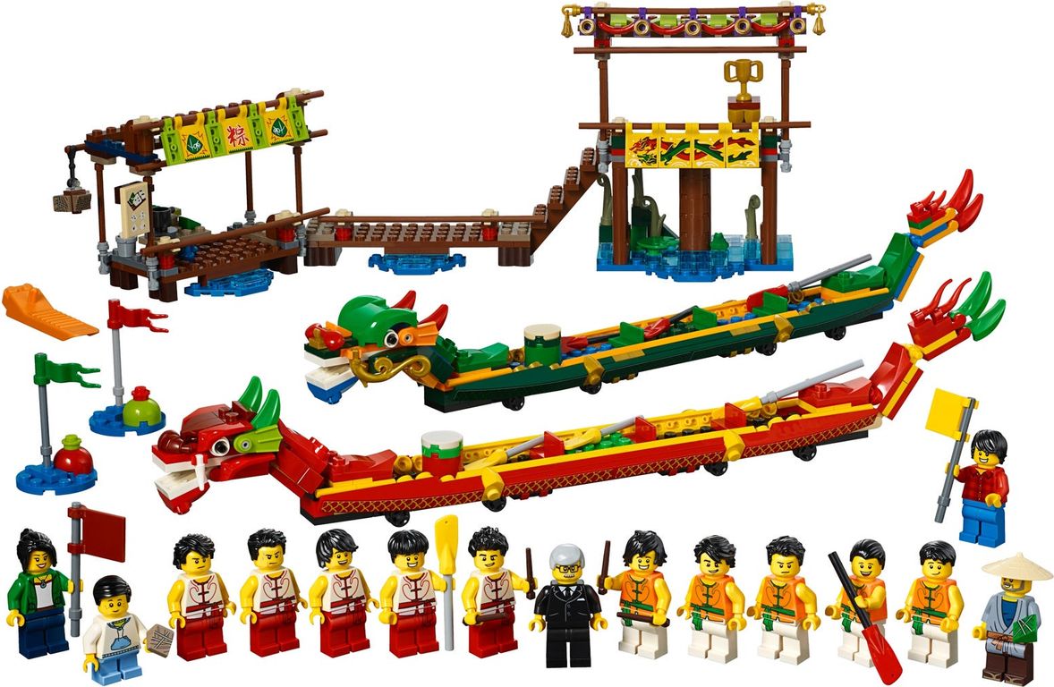 Dragon Boat Race components