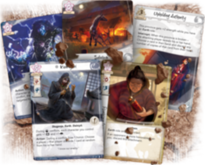 Legend of the Five Rings: The Card Game - Tainted Lands cartas
