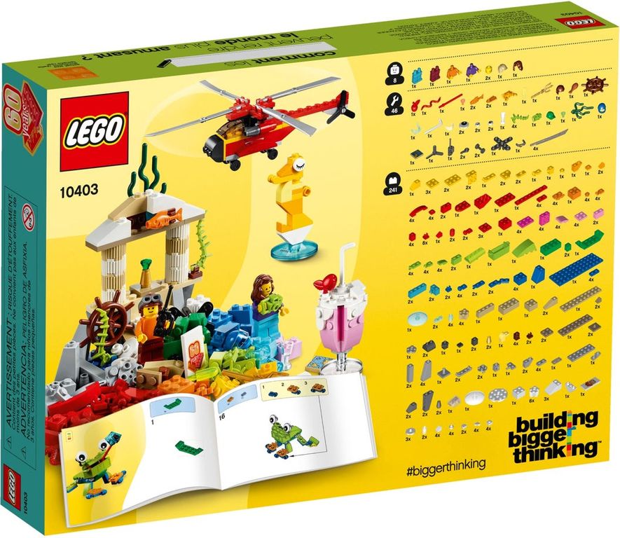 LEGO® Classic Spaß in der Welt rückseite der box