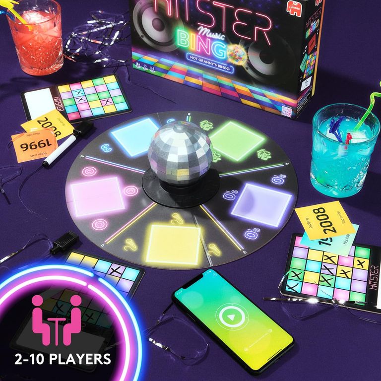 Hitster: Music Bingo components