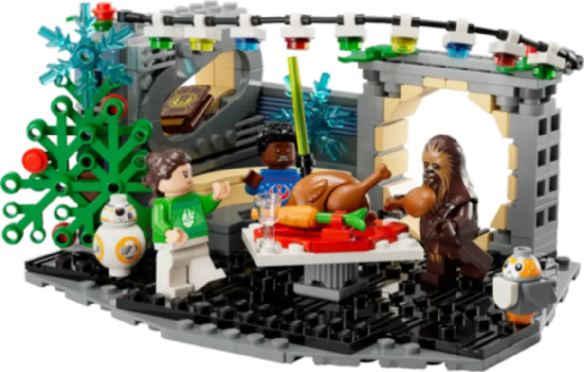 LEGO® Star Wars Diorama des fêtes du Faucon Millennium