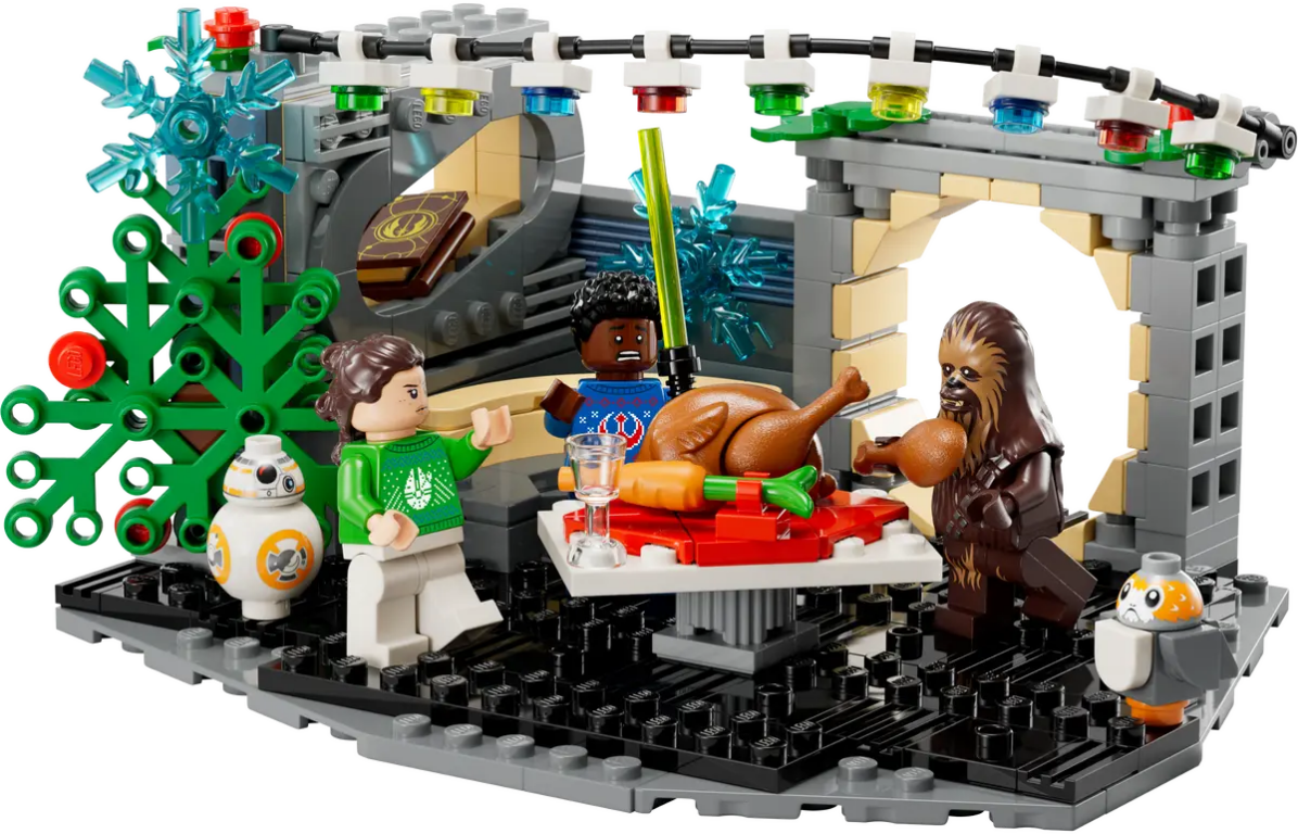 LEGO® Star Wars Diorama festivo Millennium Falcon™