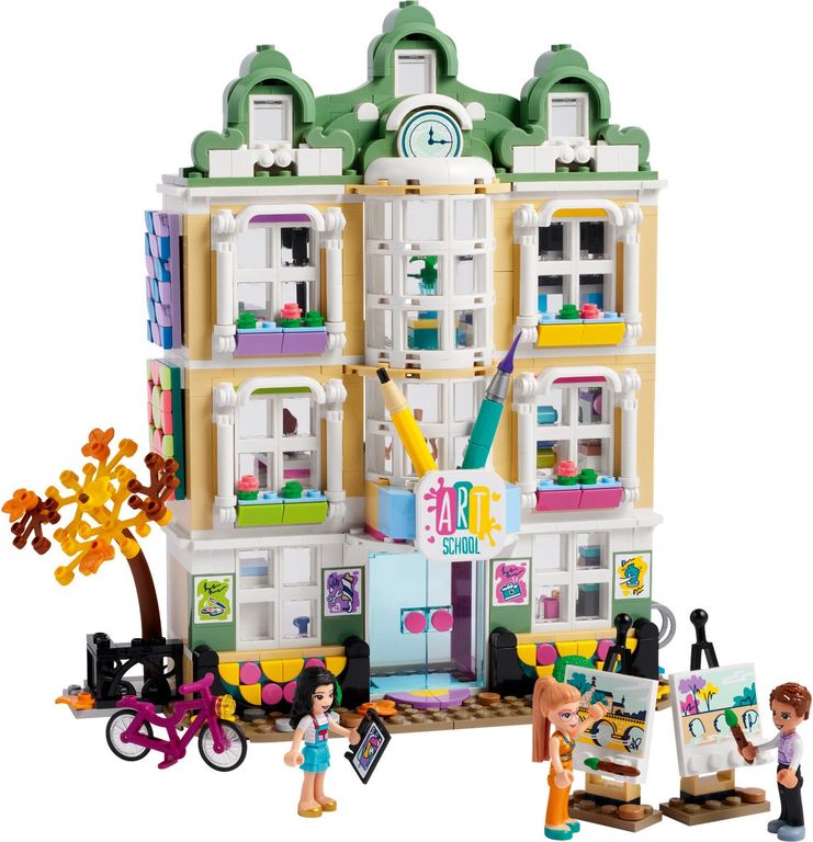 LEGO® Friends Emma's Art School components