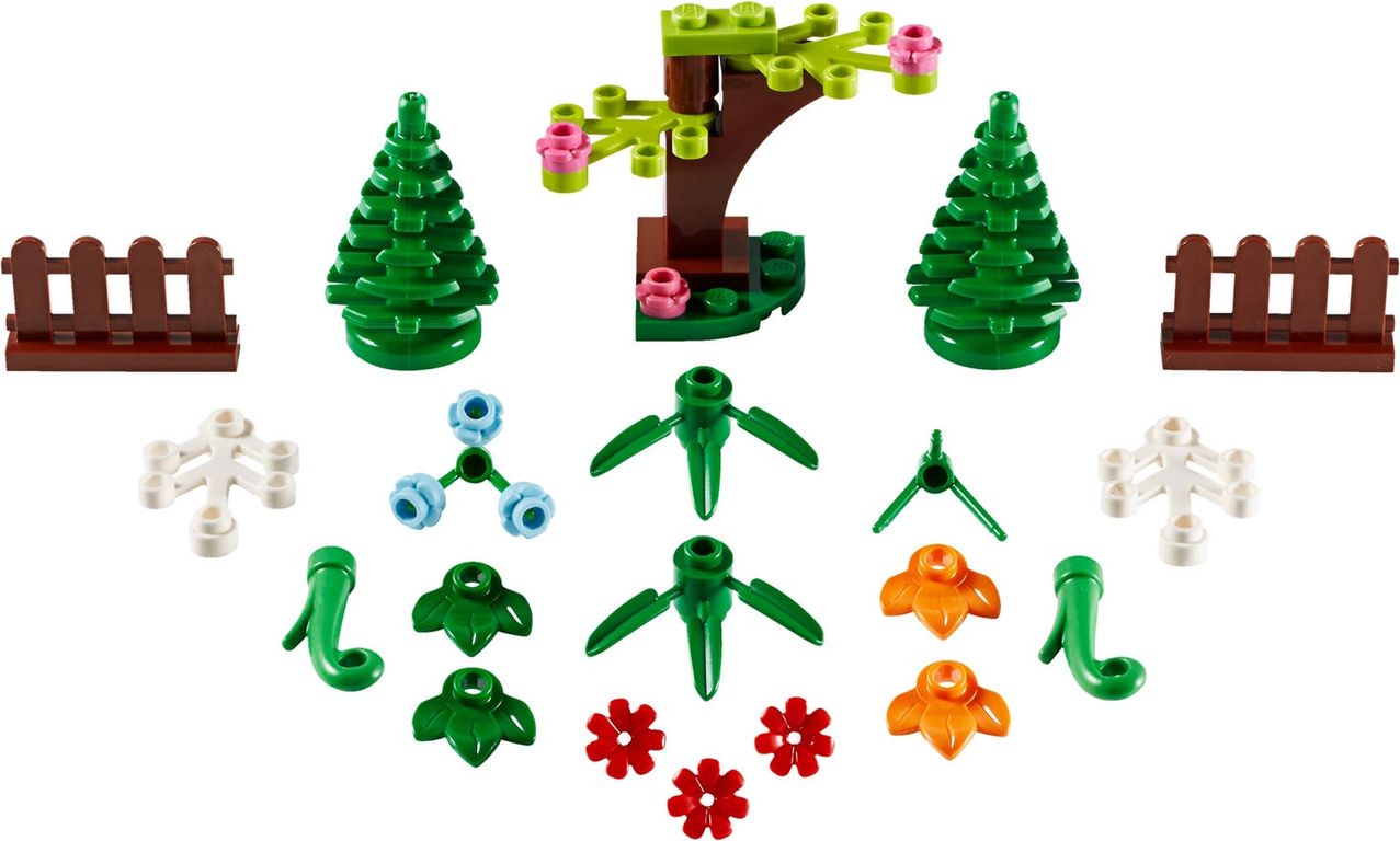 LEGO® Xtra Accesorios: Botánica partes