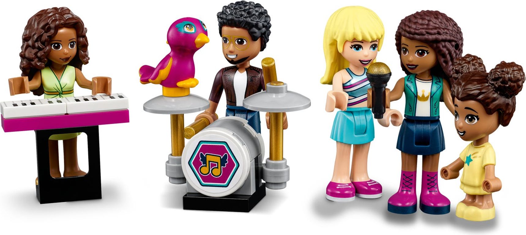 LEGO® Friends Andrea's Family House minifigures