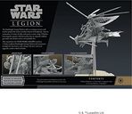 Star Wars: Legion – Raddaugh Gnasp Fluttercraft Unit Expansion parte posterior de la caja