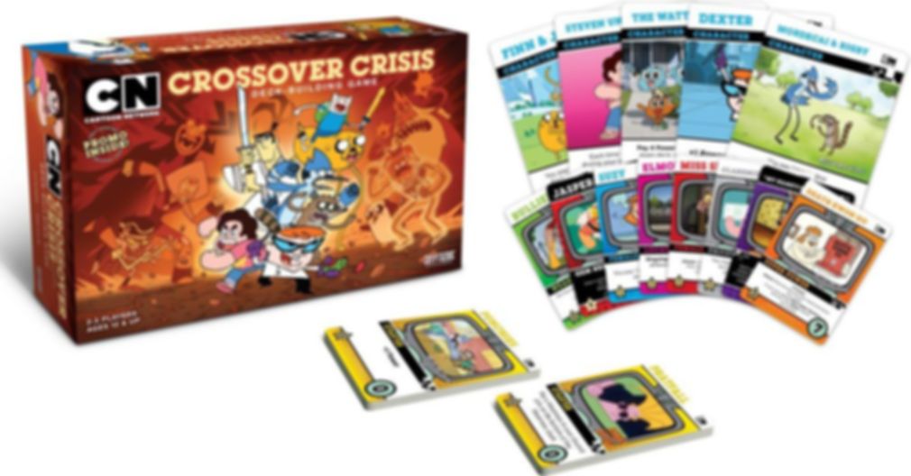 Cartoon Network Crossover Crisis Deck-Building Game boîte