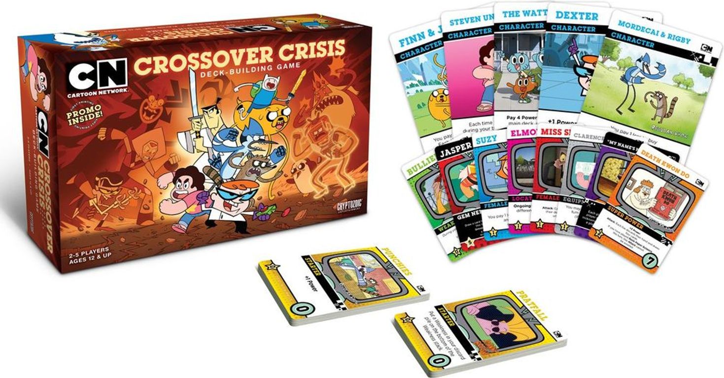 Cartoon Network Crossover Crisis Deck-Building Game boîte