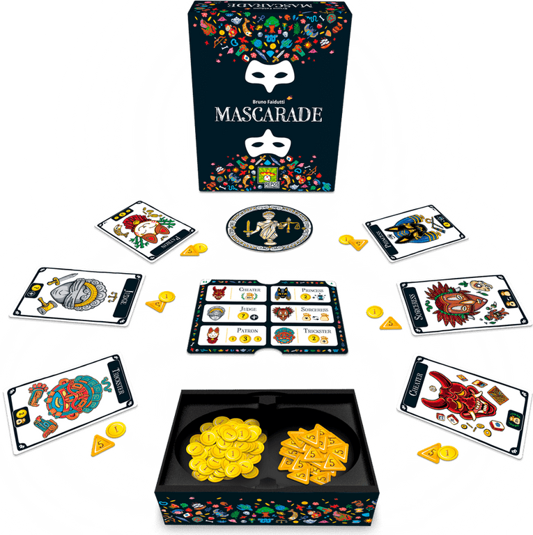 Mascarade (second edition) composants