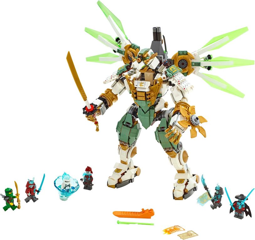 LEGO® Ninjago Lloyd's Titan Mech components