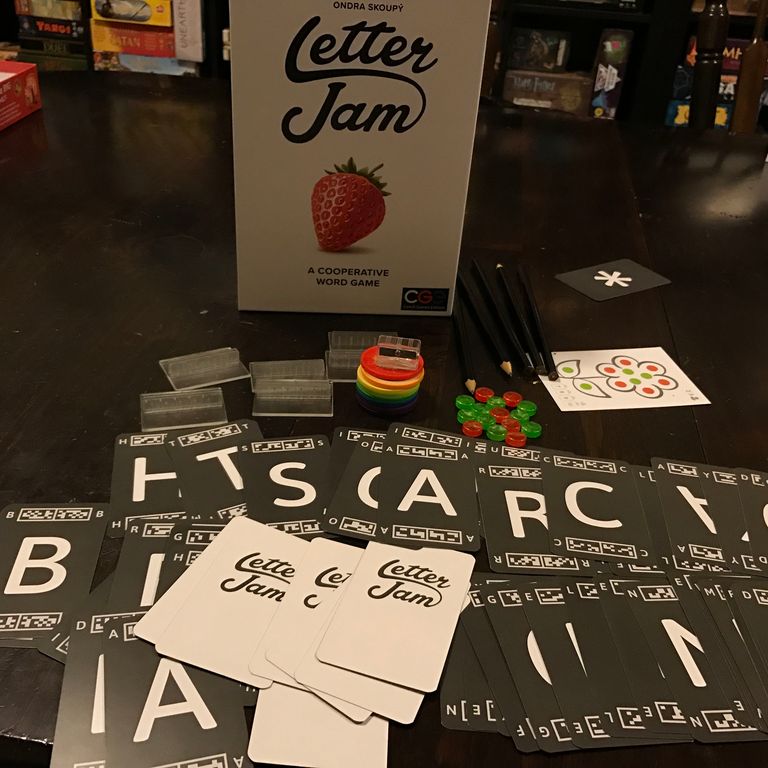 Letter Jam components