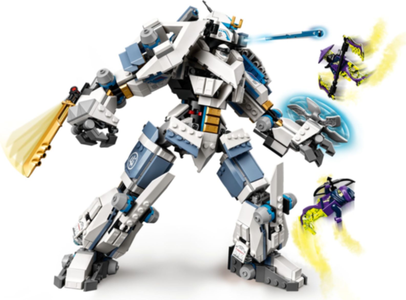 LEGO® Ninjago Le robot de combat Titan de Zane gameplay