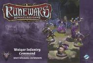 Runewars Miniatures Game: Waiqar Infantry Command - Unit Upgrade Expansion
