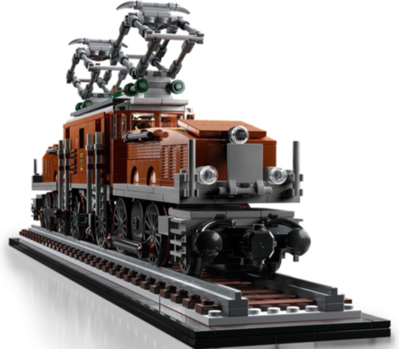 LEGO® Icons Krokodil Locomotief componenten