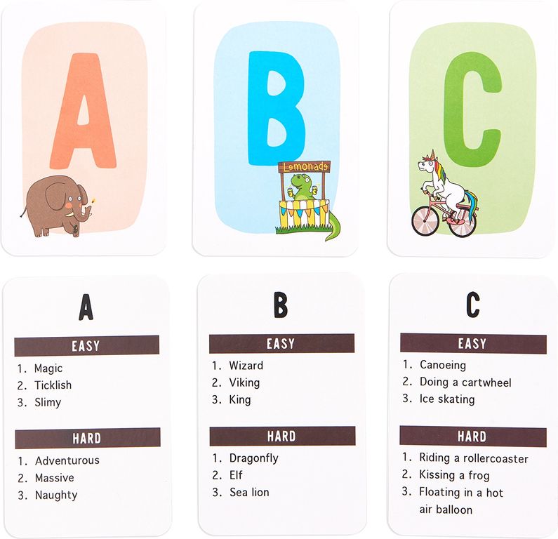 RANDOMISE: Draw, act or describe your way to victory carte