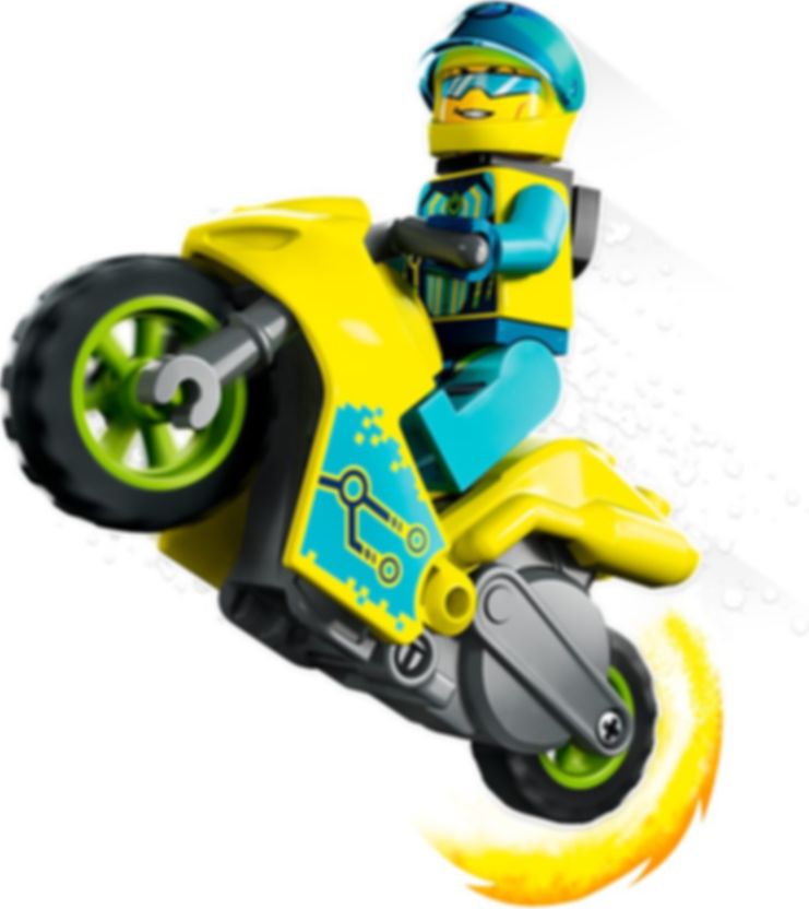 LEGO® City La cyber moto de cascade