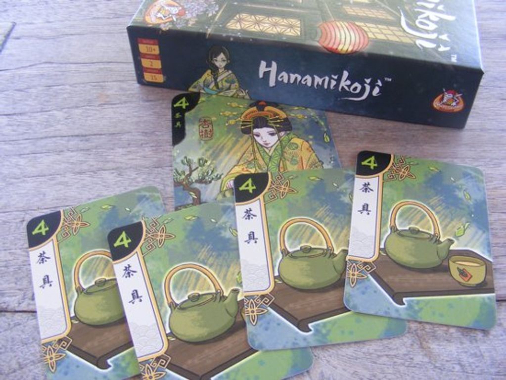 Hanamikoji cartas