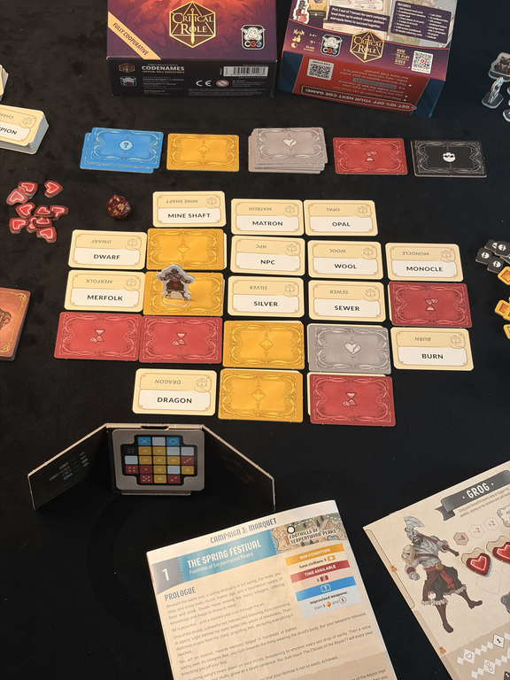 Codenames: Critical Role Adventures spielablauf