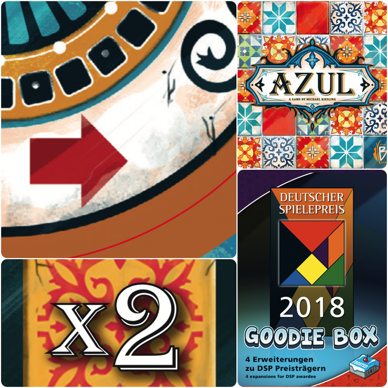 Deutscher Spielepreis 2018 Goodie Box components