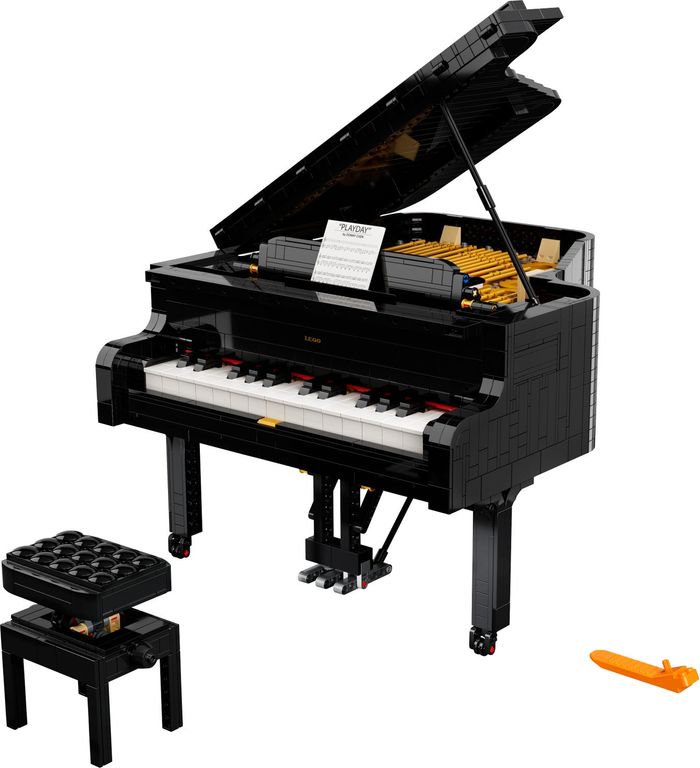 LEGO® Ideas Grand Piano components