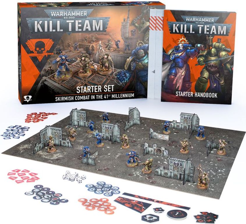 Warhammer 40,000: Kill Team - Starter Set components