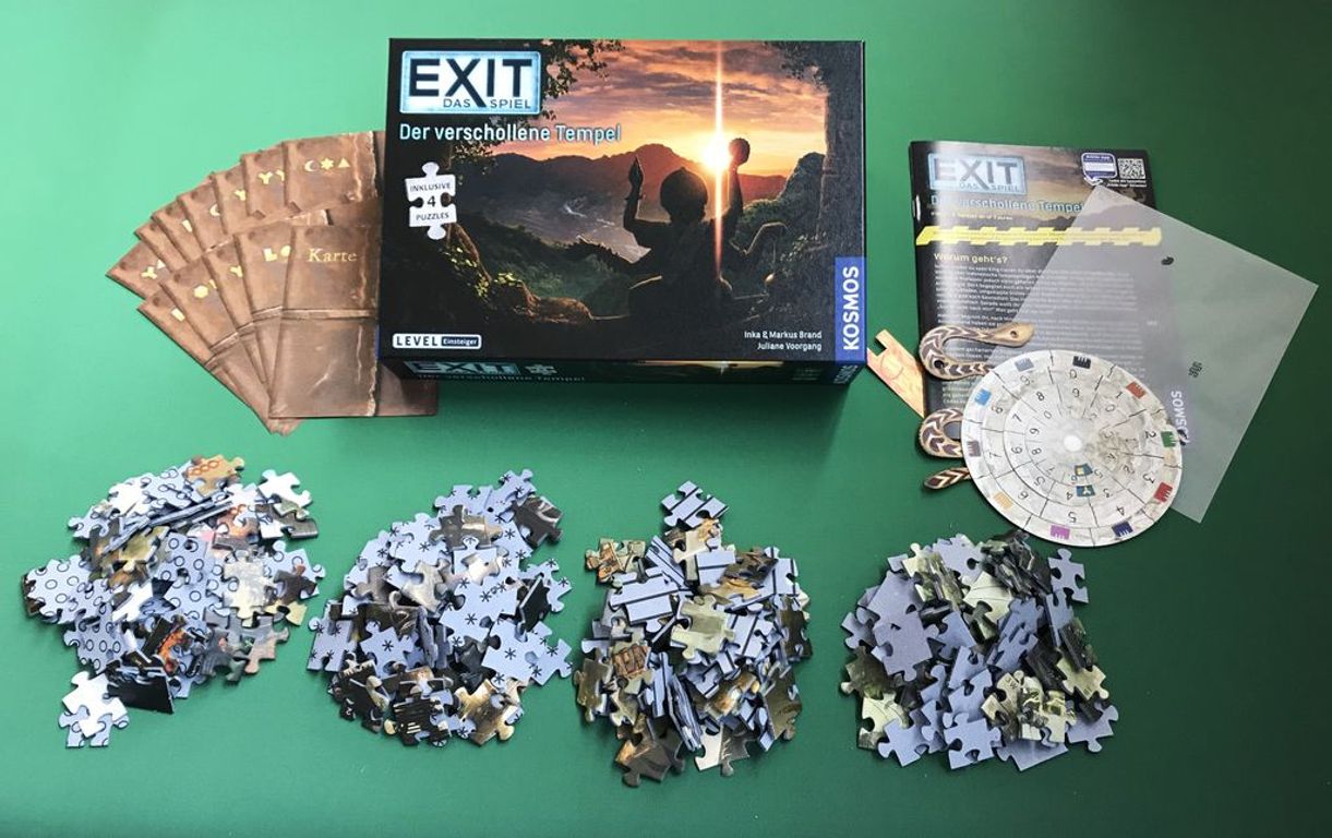 Exit: El Juego + Puzzle – El templo perdido partes