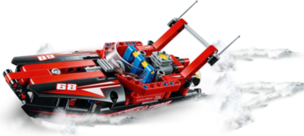 LEGO® Technic Power Boat gameplay