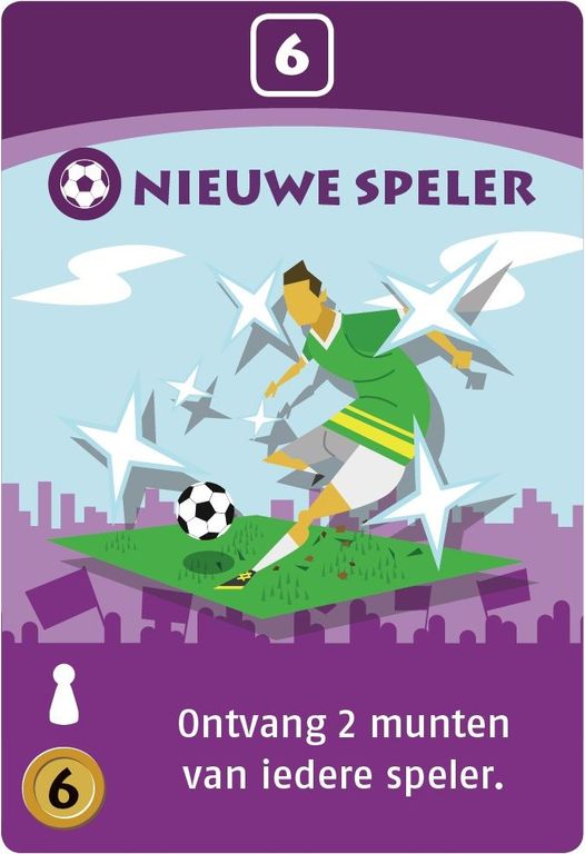 Machi Koro Voetbal kaarten