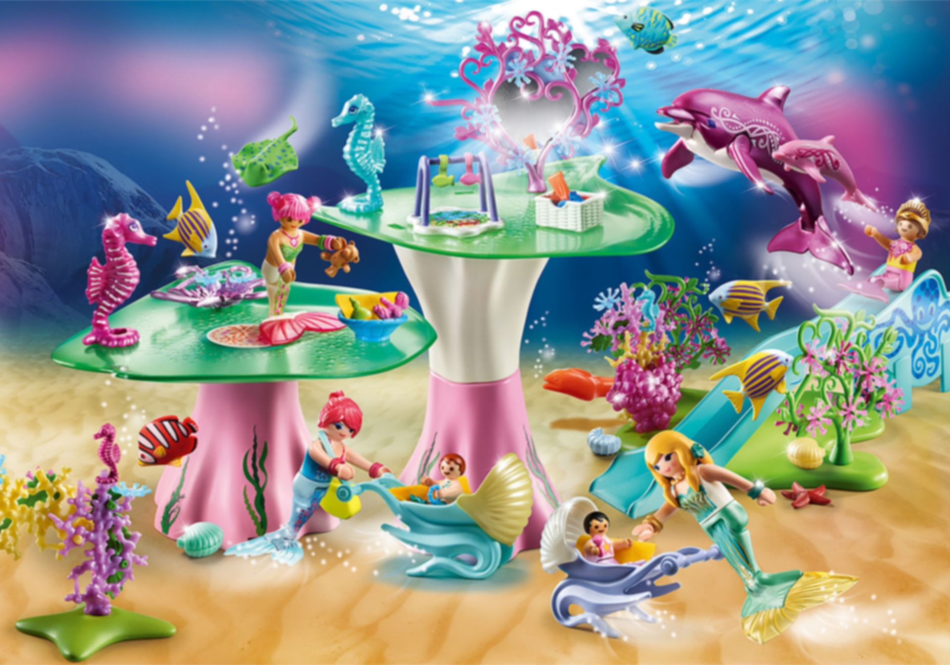 Playmobil cheap magical mermaids